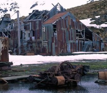 La factoría abandonada de Stromness.