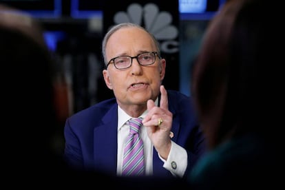 Larry Kudlow, en un programa de la CNBC.