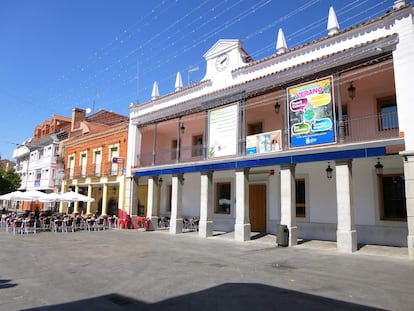 Calle de La Plaza, en Fuenlabrada, uno de los lugares seleccionado para que puedan actuar los artistas.