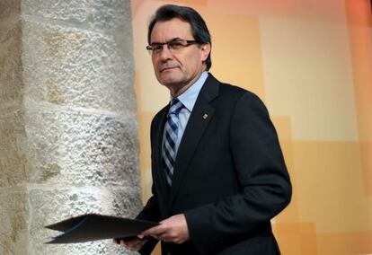 El president de la Generalitat, Artur Mas.