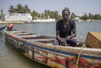 Saliou Ndiaye, 45 años, pescador.