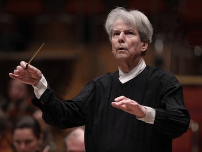 Hartmut Haenchen, en un concierto de este a&ntilde;o en Colonia. 