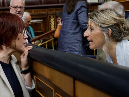 Àgueda Micó y Yolanda Díaz