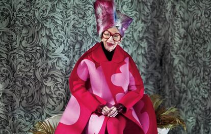 La &lsquo;socialit&eacute;&rsquo; Iris Apfel.&nbsp;