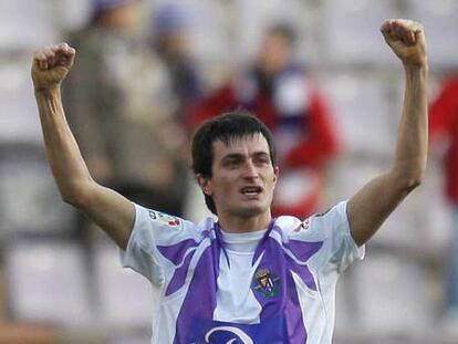 Llorente celebra su gol al Espanyol.