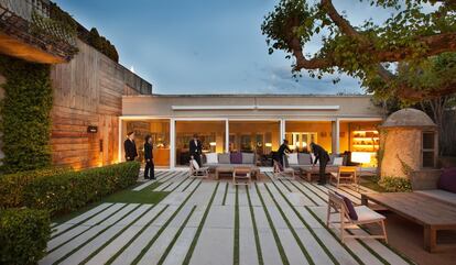 Vista del restaurante El Celler de Can Roca en Girona.