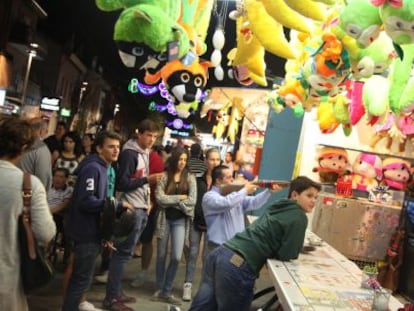 Fiestas en Torrelodones, el pasado viernes.