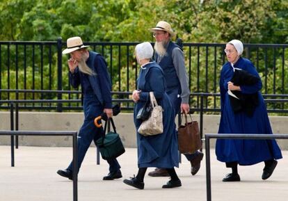 Cuatro amish acusados de cortar la barba a otros miembros de su comunidad.