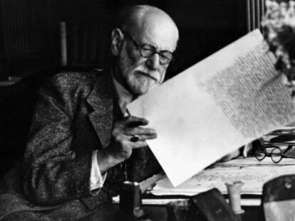 Sigmund Freud, padre del psicoan&aacute;lisis. 