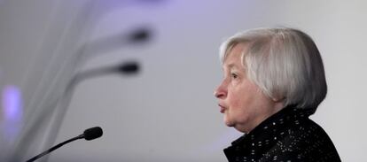 La presidenta de la Reserva Federal, Janet Yellen.