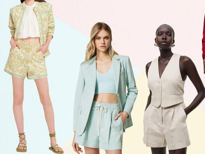 De la oficina a las terrazas: cómo el traje bermuda soluciona con acierto cualquier look de primavera