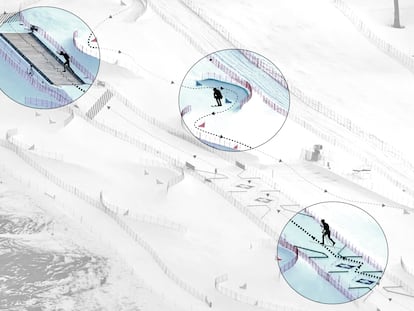 Así es el Skimo olímpico: correr, subir y esquiar por la montaña