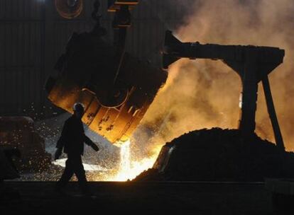 Planta siderúrgica china integrada en el conglomerado industrial de Changzhi.
