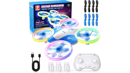 Este avión teledirigido se puede usar de forma continua hasta por 30 minutos.