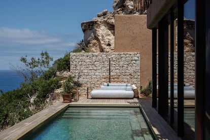 Piscina de la villa Cliffhanger.