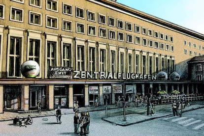 El aeropuerto de Tempelhof se proyectó en 1927, pero los nazis lo reconstruyeron en los años 30. Funcionó de manera continuada hasta 2008, cuando fue clausurado. Dos años después, en 2010, el antiguo aeródromo se inauguro como el mayor parque público de Berlín, el <a href="http://www.tempelhofer-park.de/" target="_blank">Tempelhofer Feld</a>. Lo antiguos edificios aeroportuarios acogen eventos como el fashionista <a href="http://news.breadandbutter.com/archive.php?p=123696159_141779" target="_blank">Bread & Butter.</a>