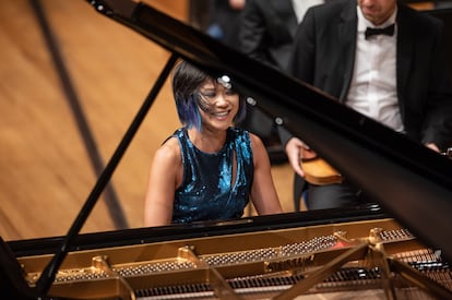 La pianista Yuja Wang.