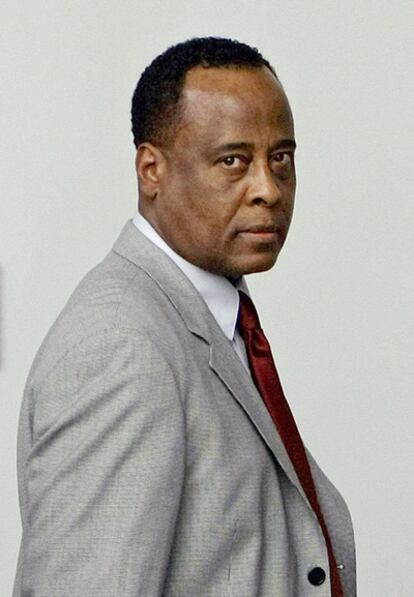 El médico personal de Michael Jackson, Conrad Murray, en una imagen del 8 de febrero de 2010