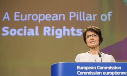 La comisaria europea de Empleo, Marianne Thyssen