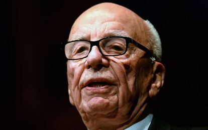 El ejecutivo de News Corp., Rupert Murdoch.