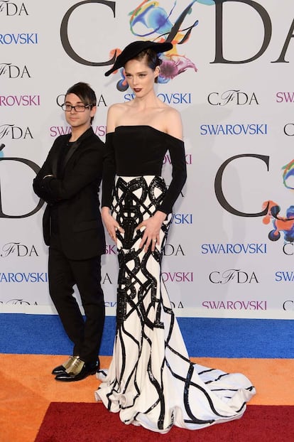 Coco Rocha, de Christian Siriano.