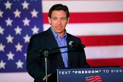 Republican presidential candidate, Florida Gov. Ron DeSantis