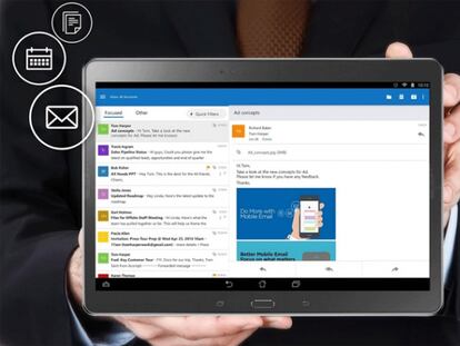 Outlook llega a iOS y Android con soporte para Gmail, Yahoo y cuentas iCloud