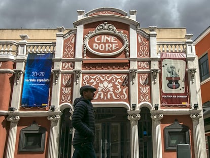 Imagen de archivo del Cine Doré, en Madrid.