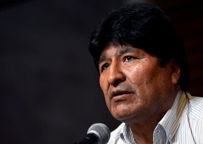 Imagen de archivo del expresidente boliviano Evo Morales.