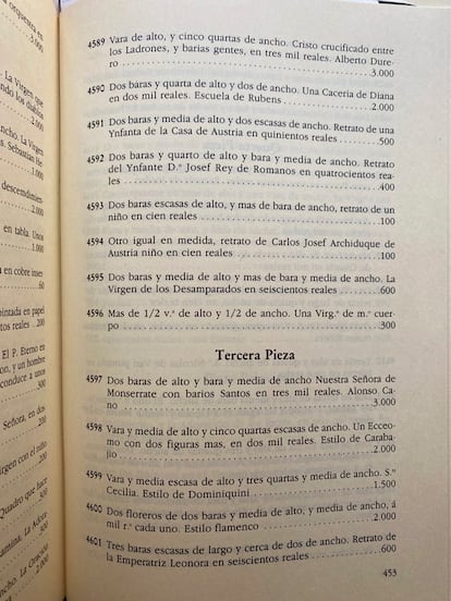 Inventarios reales: Carlos III. Tomo II. Madrid: Patrimonio Nacional, 1989, elaborado por Fernando Fernández Miranda