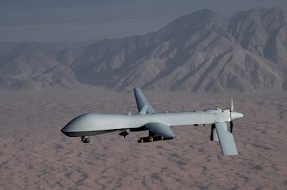 Un avi&oacute;n teledirigido de EE UU, el &lsquo;drone predator&rsquo; 