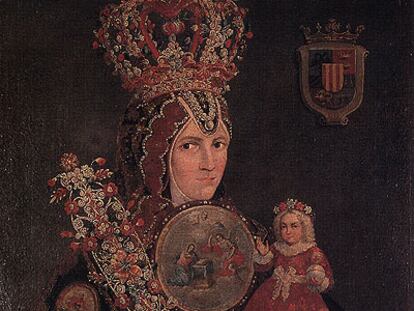 Sor Juana de la Cruz, en un retrato anónimo del siglo XVIII.