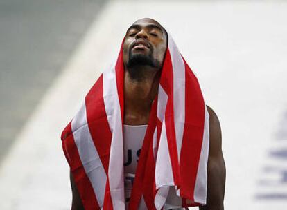 Tyson Gay, en el pasado Mundial de Osaka