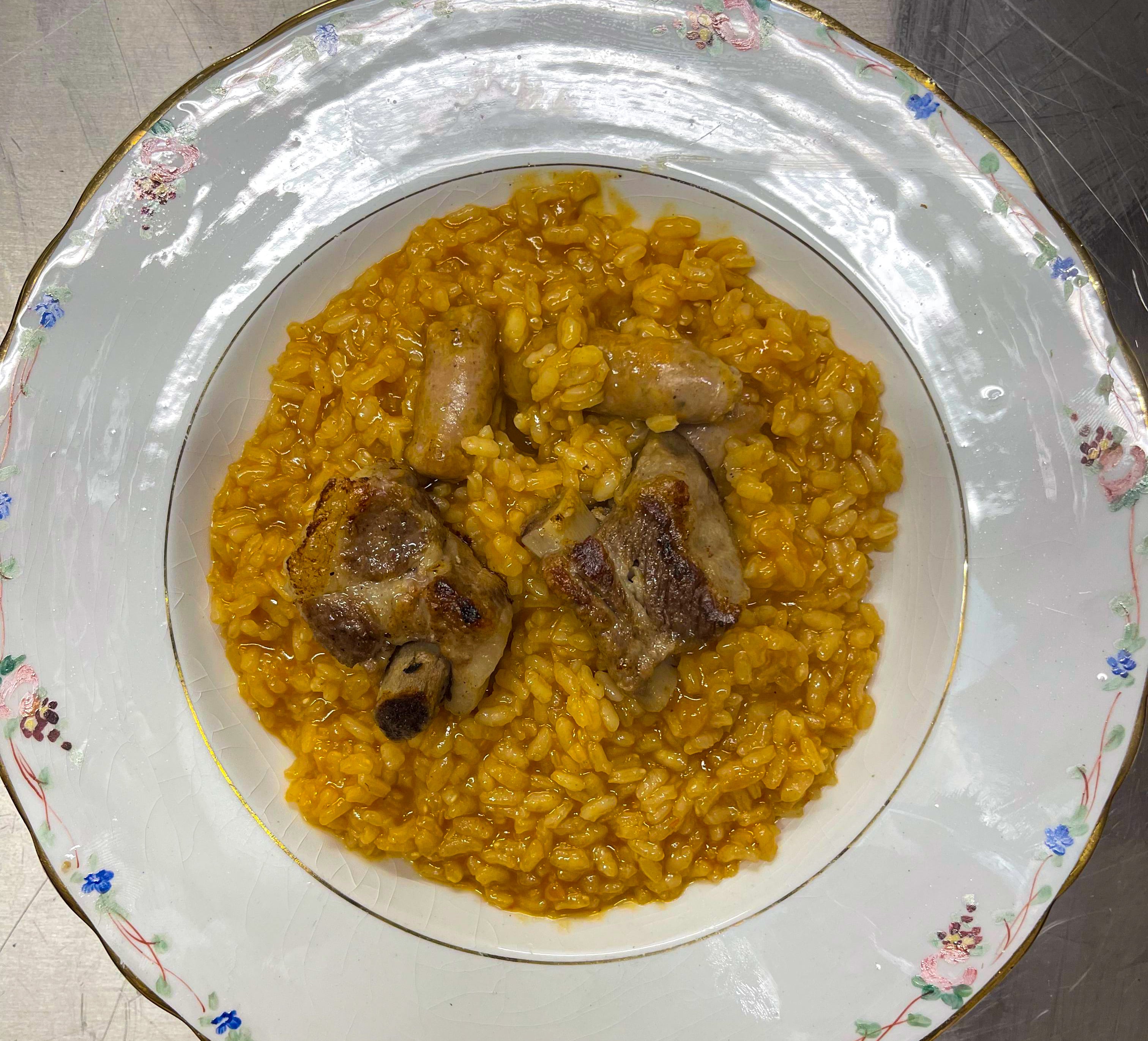 Uno de los arroces de jueves de Bodega Josefa