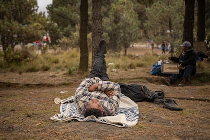 Entre las diversas peregrinaciones que salen de todos los estados, los peregrinos del Barrio de Santo Domingo, ubicado en el corazón de Puebla, recorren anualmente más de 130  kilómetros para llegar a la Basílica de Guadalupe. Los vecinos de este barrio han consolidado una familia alrededor de esta manda de fe que trasciende generaciones, pues José Roberto León 'El Meco', el más grande del barrio que ha caminado por El Paso de Cortés  por más de 40 años, acompaña a los más jóvenes que no llevan más de un año. Uno de los parajes más conocidos de las peregrinaciones es el Paso de Cortés, la brecha que existe entre los volcanes Popocatépetl e Iztaccíhuatl, más de 30 kilómetros de cerro, para cruzar de Puebla al Estado de México.