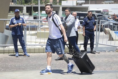 Lionel Messi viaj&oacute; en la aeronave siniestrada.