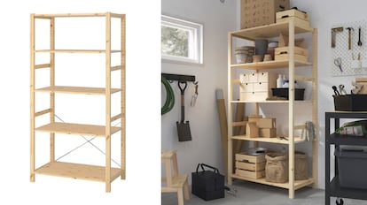 Estos muebles de salón de Ikea son bonitos y accesibles.