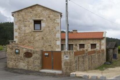 La casa rural de Ribadumia que acoge a Rajoy en agosto.