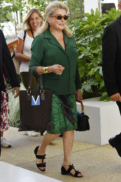 CATHERINE DENEUVE LLEGA A VENECIA