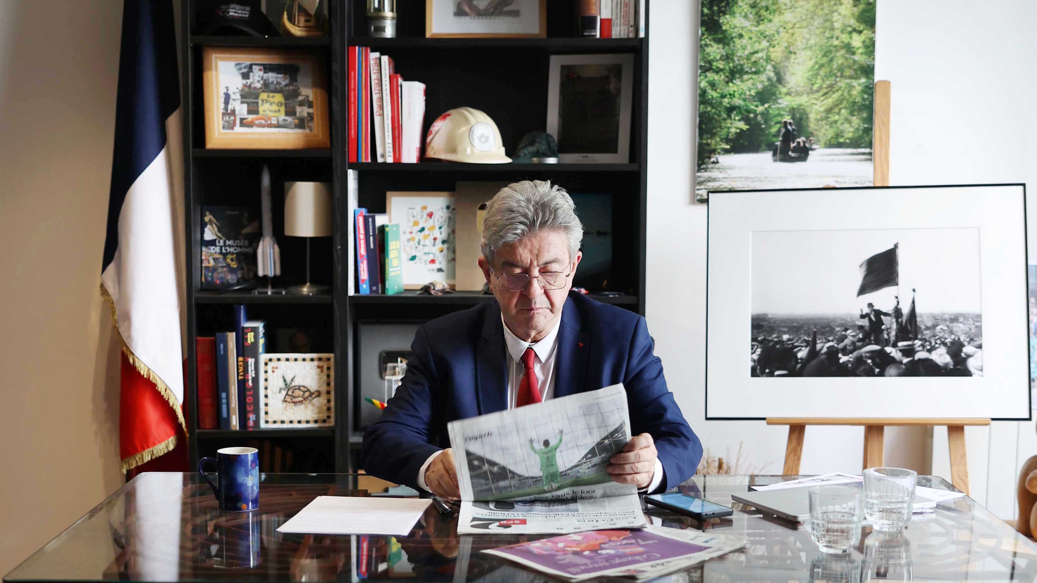 Jean-Luc Mélenchon: “La derecha ya no tiene nada que proponer salvo el miedo”