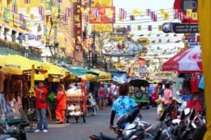 Khao San Road, en Bangkok.