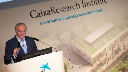 El presidente de la Fundación La Caixa, Isidro Fainé