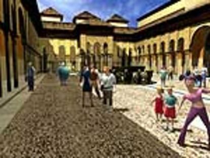 La Alhambra de Granada, en tres dimensiones.