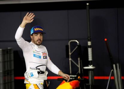 Fernando Alonso, en su última carrera en Abu Dhabi.