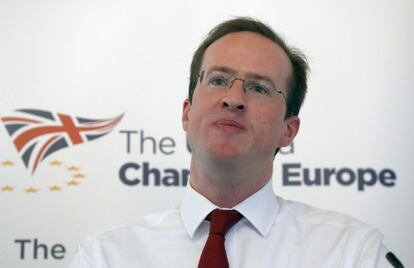  Matthew Elliott en la conferencia 'Cambiando Europa' en Londres en noviembre de 2016.