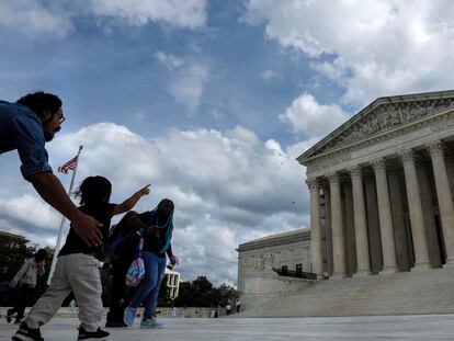 El Tribunal Supremo de Estados Unidos, en una imagen de la semana pasada.