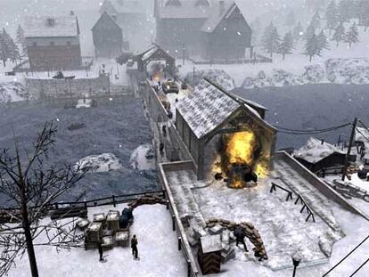 Escena de <i>Commandos Strike Force.</i>