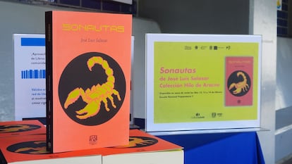 Presentación del libro 'Sonautas' en la Preparatoria 7 de la UNAM.