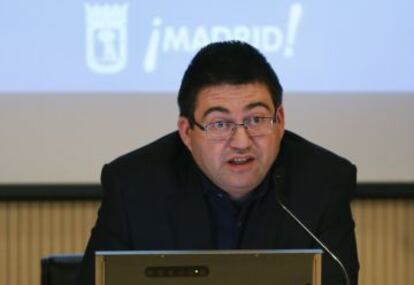 El concejal de Hacienda del Ayuntamiento de Madrid, Carlos Sánchez Mato.