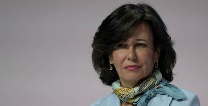 La presidenta de Banco Santander, Ana Botín.